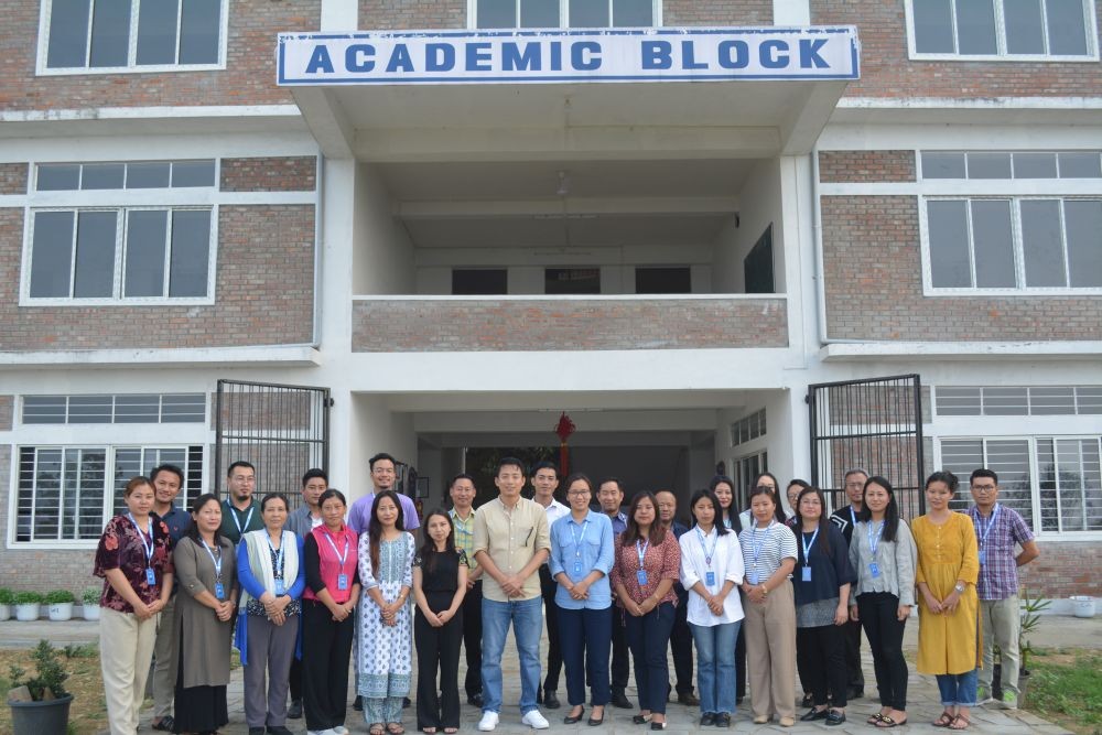 Attendees of a workshop on non verbal aspects of communication” held at  Modern College, Piphema on May 21.